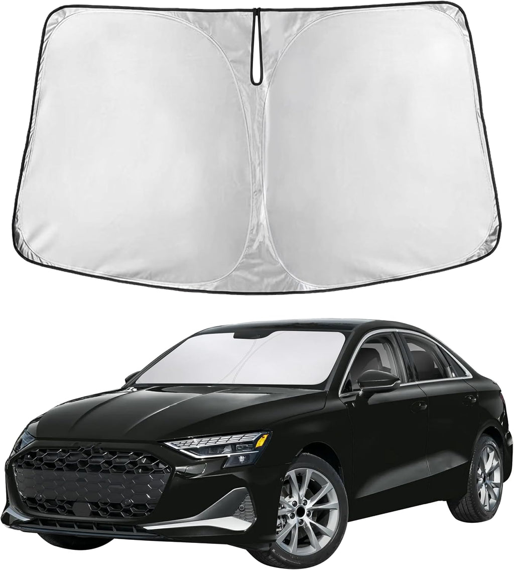 Premuim Car Windshield Sunshade | Blocks 99% Heat & Keeps Interior Cool | Universal Fits Cars, SUVs, Trucks