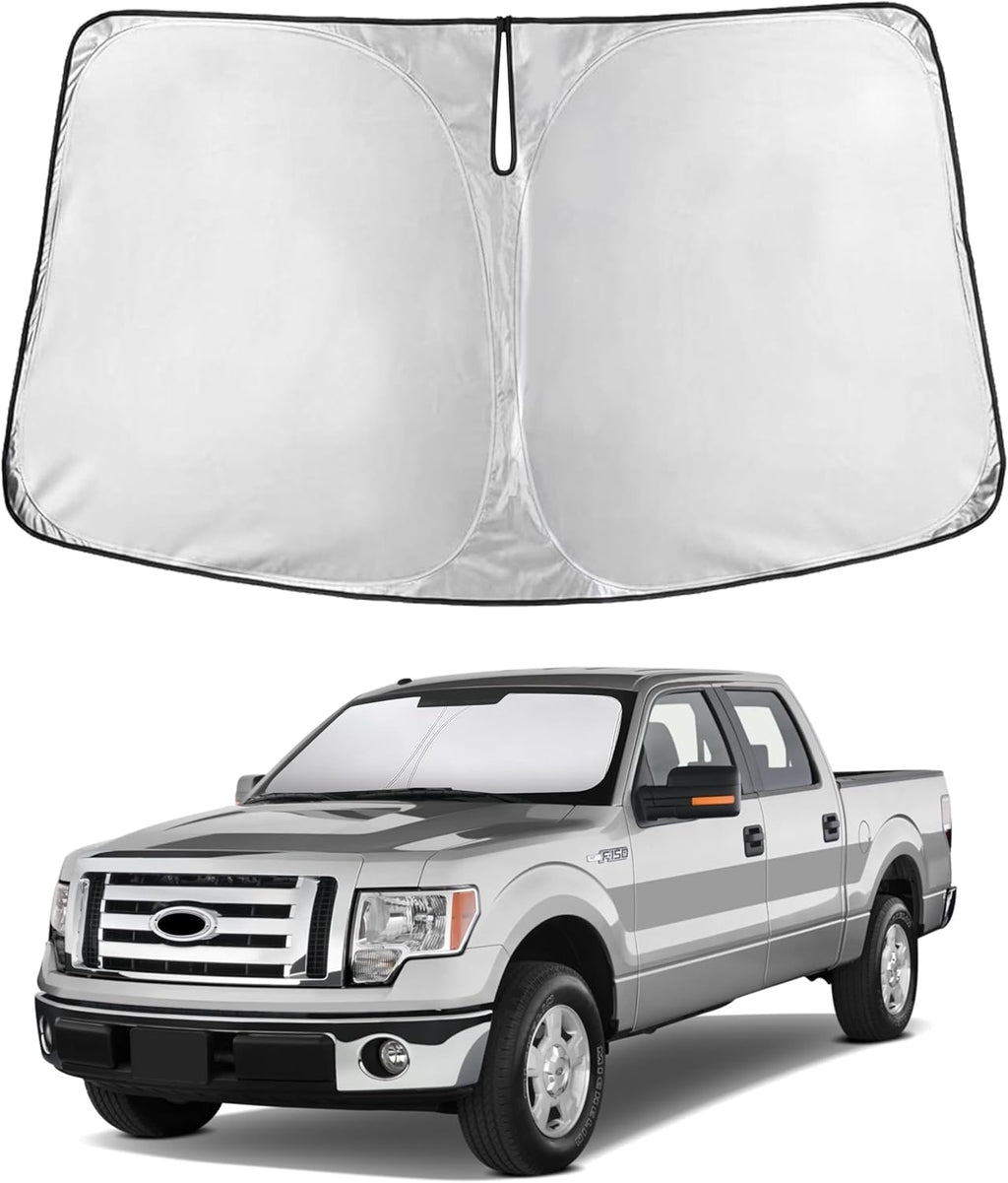 Premuim Car Windshield Sunshade | Blocks 99% Heat & Keeps Interior Cool | Universal Fits Cars, SUVs, Trucks