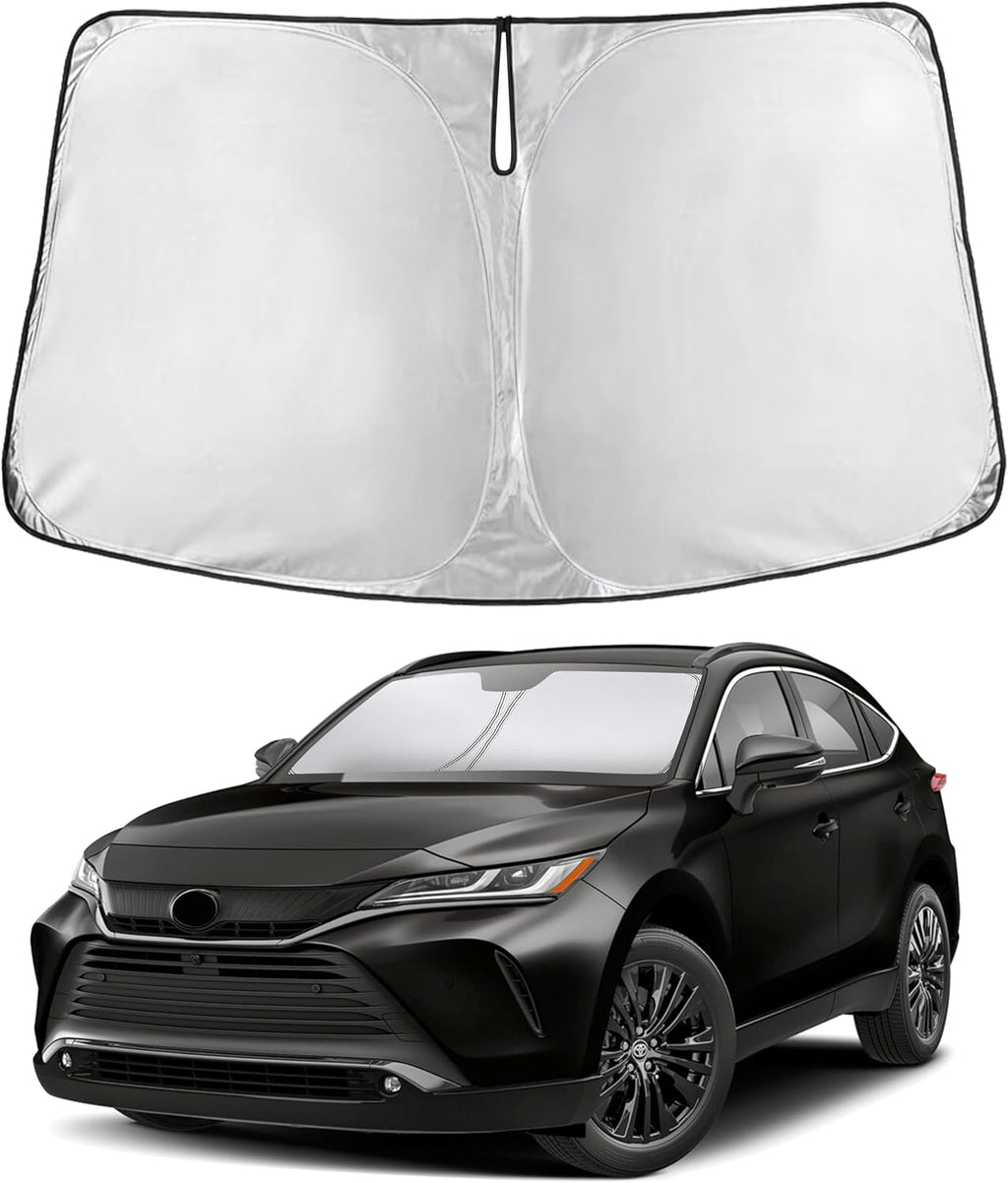 Premuim Car Windshield Sunshade | Blocks 99% Heat & Keeps Interior Cool | Universal Fits Cars, SUVs, Trucks