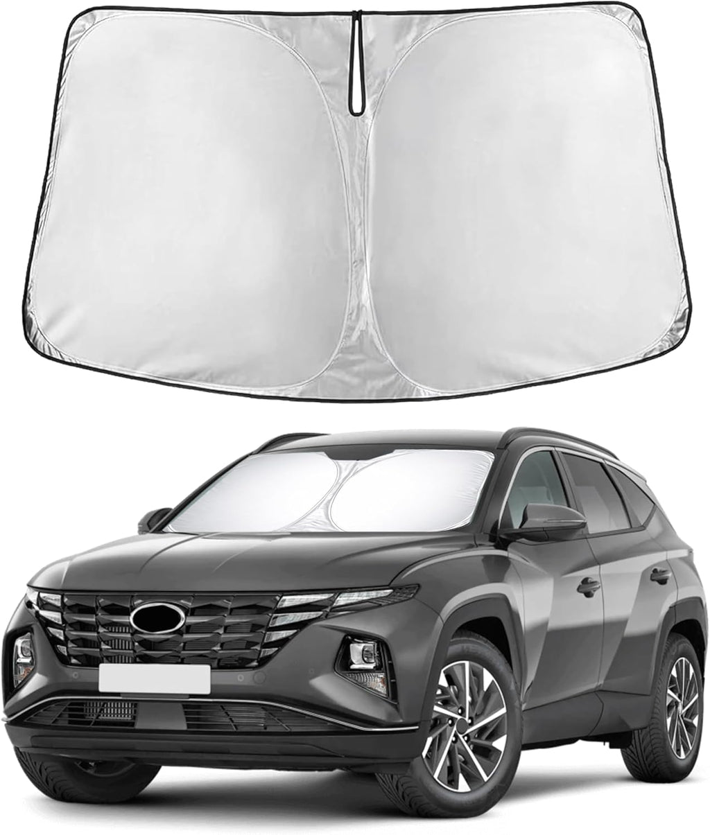 Premuim Car Windshield Sunshade | Blocks 99% Heat & Keeps Interior Cool | Universal Fits Cars, SUVs, Trucks