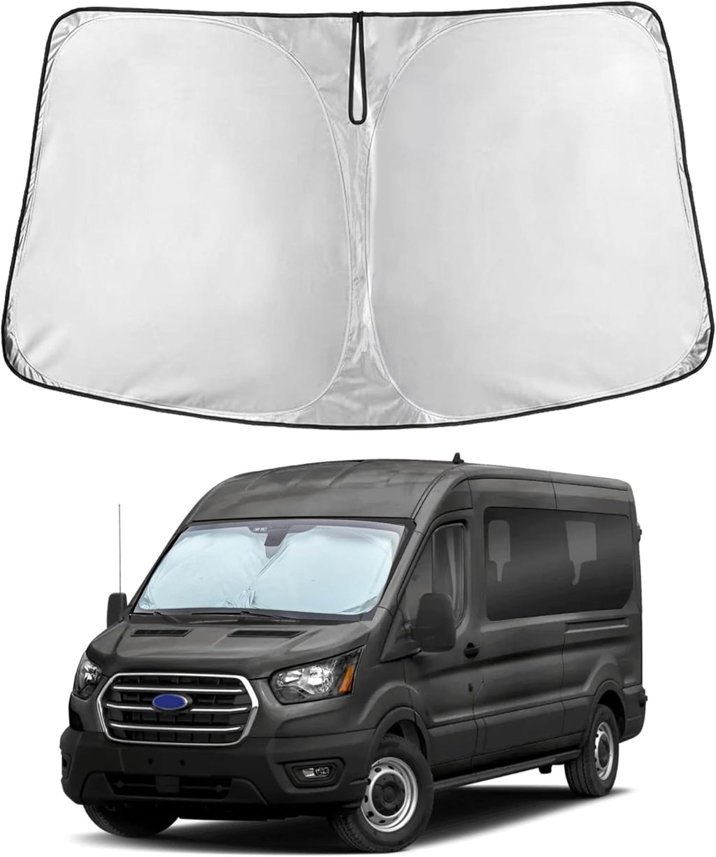 Premuim Car Windshield Sunshade | Blocks 99% Heat & Keeps Interior Cool | Universal Fits Cars, SUVs, Trucks