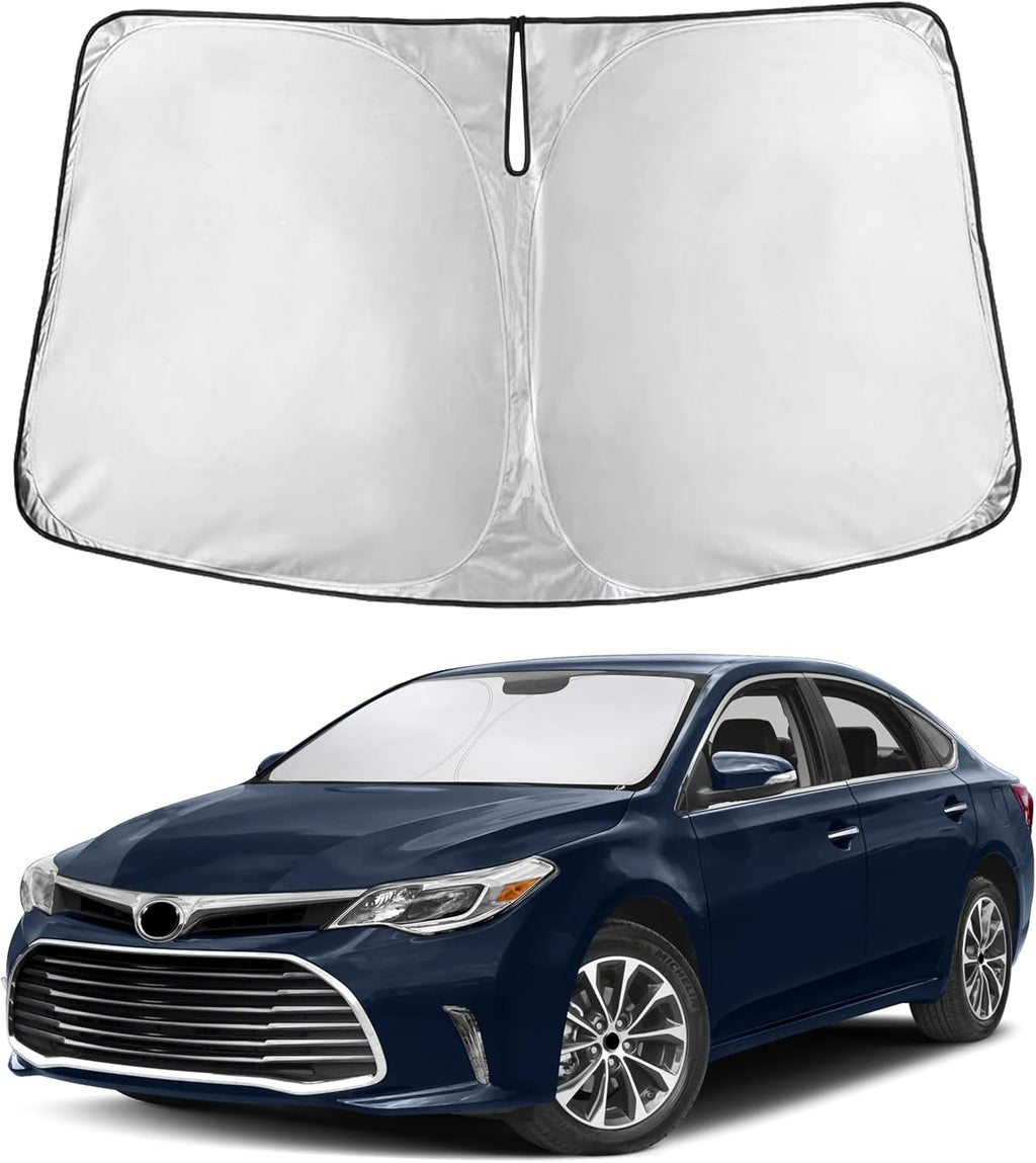 Premuim Car Windshield Sunshade | Blocks 99% Heat & Keeps Interior Cool | Universal Fits Cars, SUVs, Trucks
