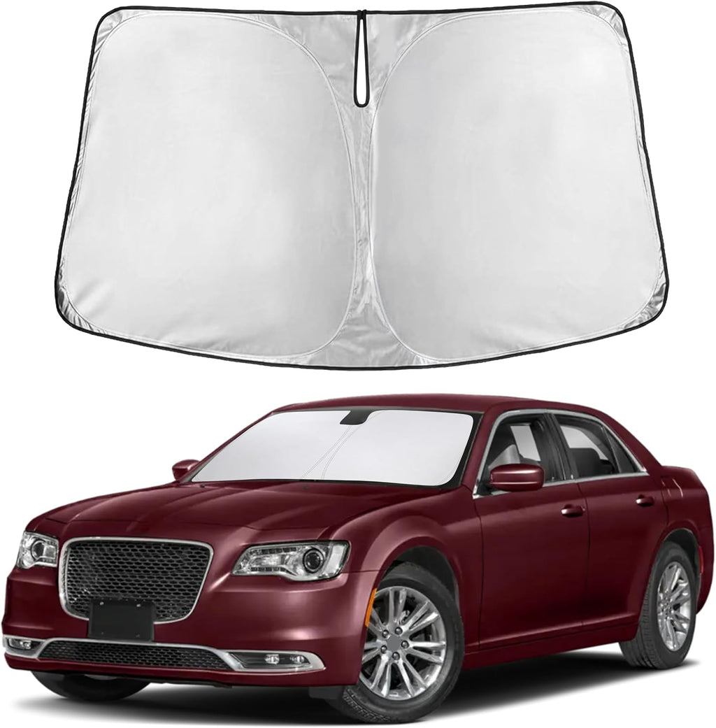 Premuim Car Windshield Sunshade | Blocks 99% Heat & Keeps Interior Cool | Universal Fits Cars, SUVs, Trucks
