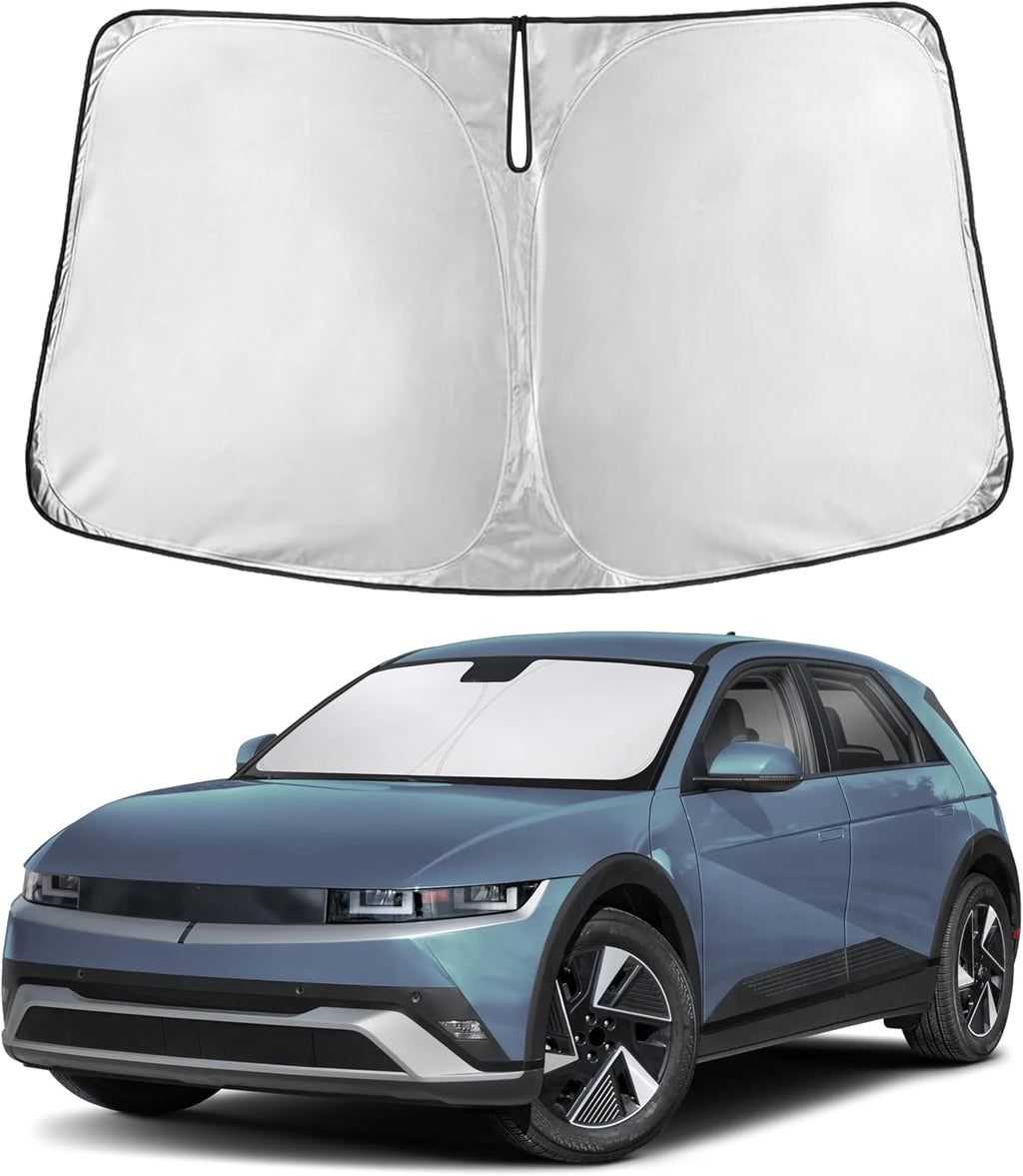 Premuim Car Windshield Sunshade | Blocks 99% Heat & Keeps Interior Cool | Universal Fits Cars, SUVs, Trucks