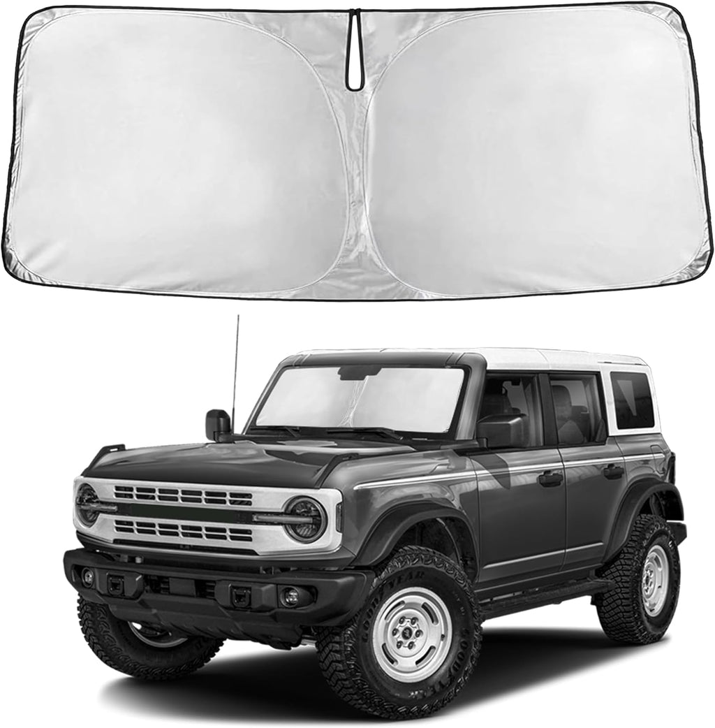 Premuim Car Windshield Sunshade | Blocks 99% Heat & Keeps Interior Cool | Universal Fits Cars, SUVs, Trucks