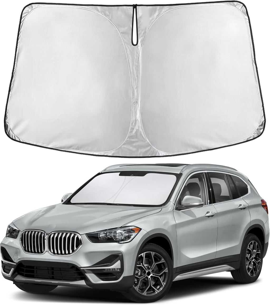 Premuim Car Windshield Sunshade | Blocks 99% Heat & Keeps Interior Cool | Universal Fits Cars, SUVs, Trucks
