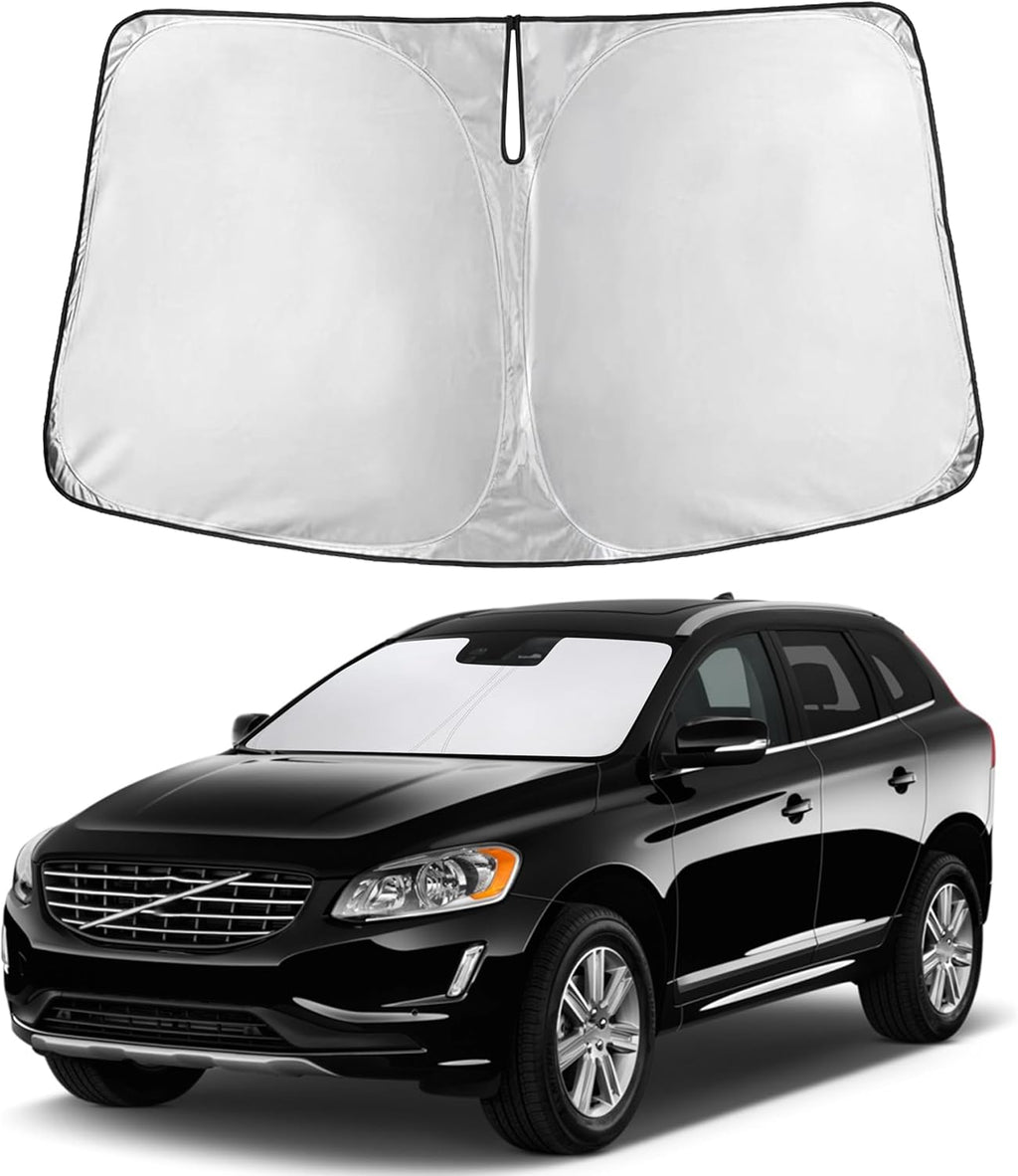 Premuim Car Windshield Sunshade | Blocks 99% Heat & Keeps Interior Cool | Universal Fits Cars, SUVs, Trucks