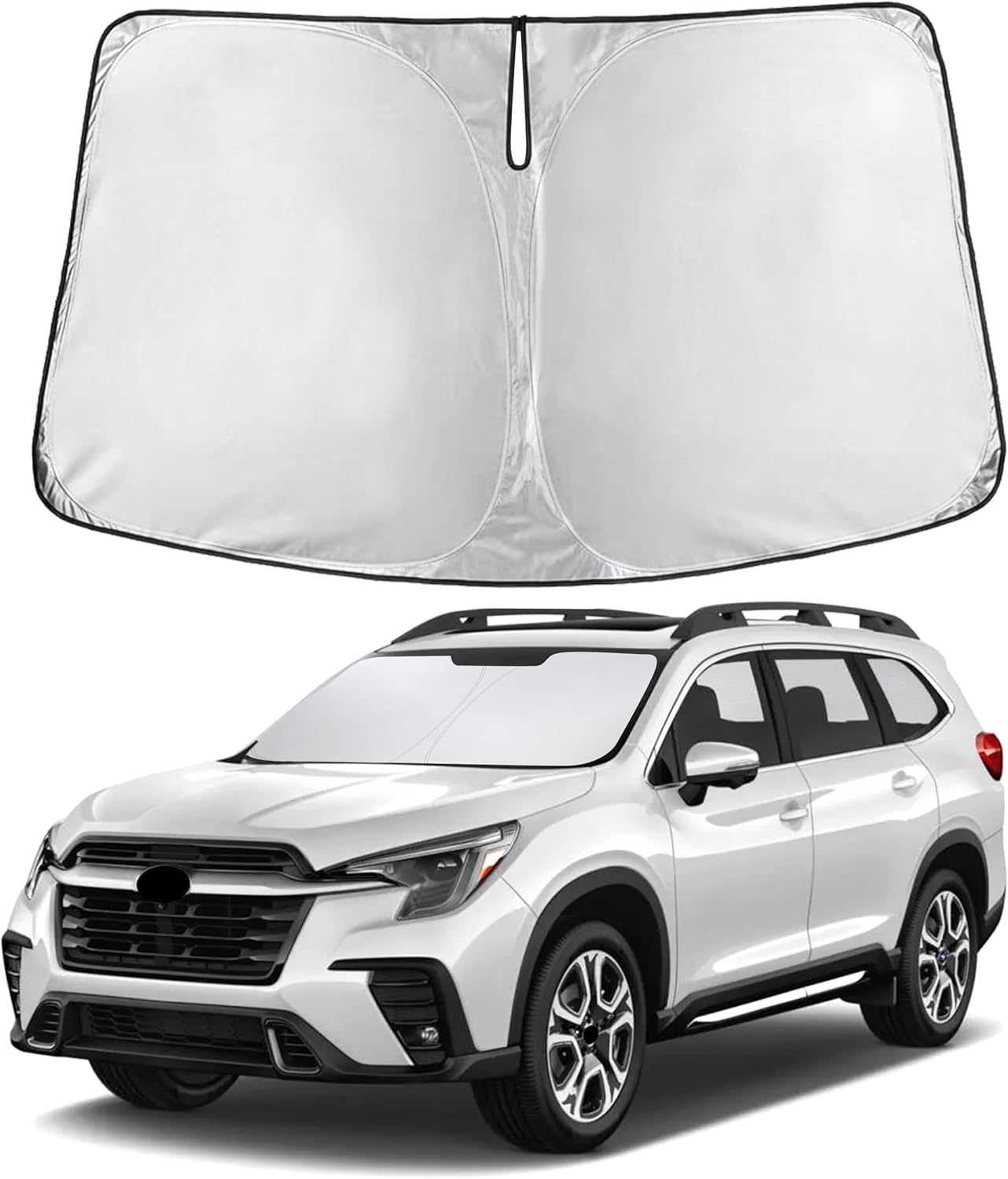 Premuim Car Windshield Sunshade | Blocks 99% Heat & Keeps Interior Cool | Universal Fits Cars, SUVs, Trucks