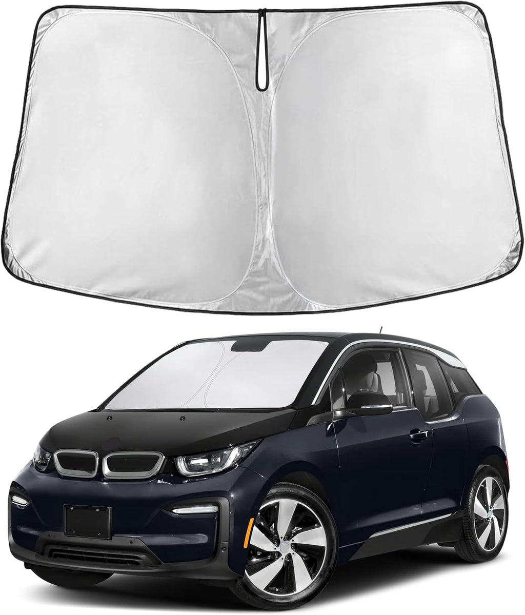 Premuim Car Windshield Sunshade | Blocks 99% Heat & Keeps Interior Cool | Universal Fits Cars, SUVs, Trucks