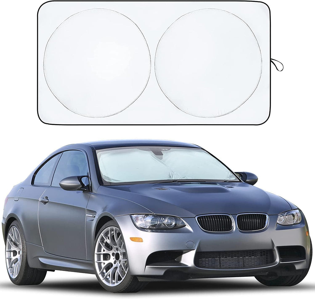 Premuim Car Windshield Sunshade | Blocks 99% Heat & Keeps Interior Cool | Universal Fits Cars, SUVs, Trucks