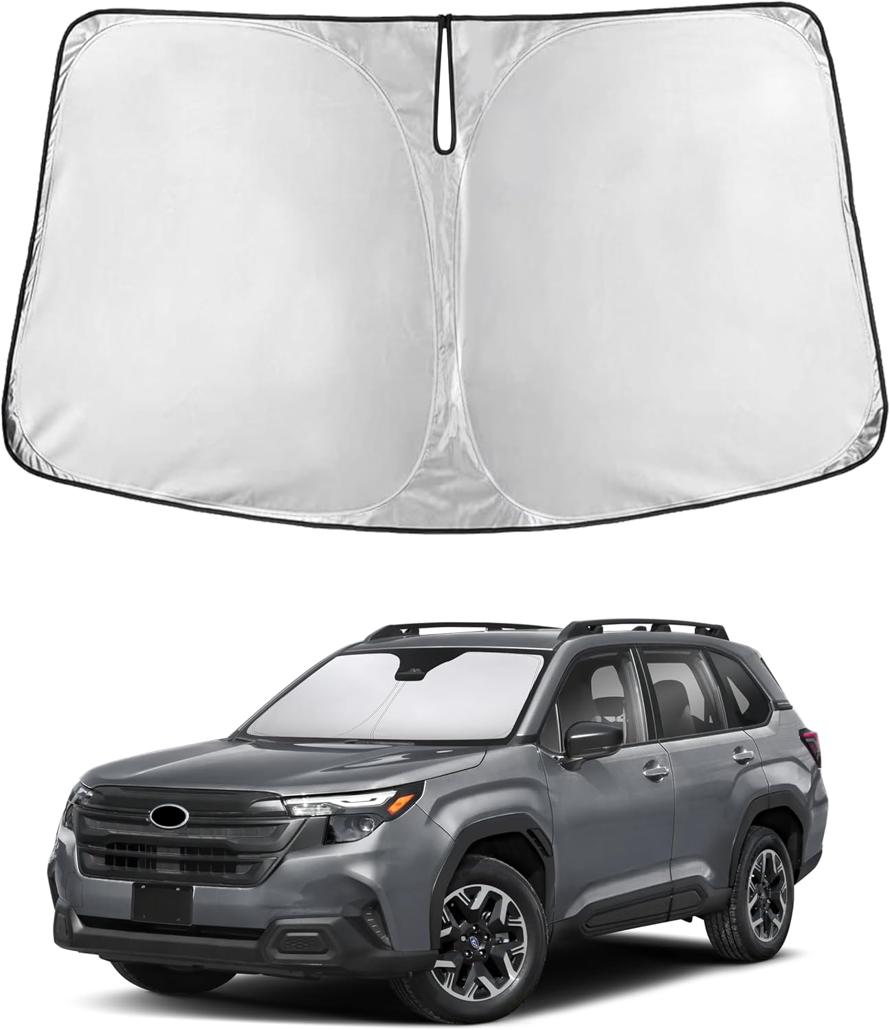 Premuim Car Windshield Sunshade | Blocks 99% Heat & Keeps Interior Cool | Universal Fits Cars, SUVs, Trucks
