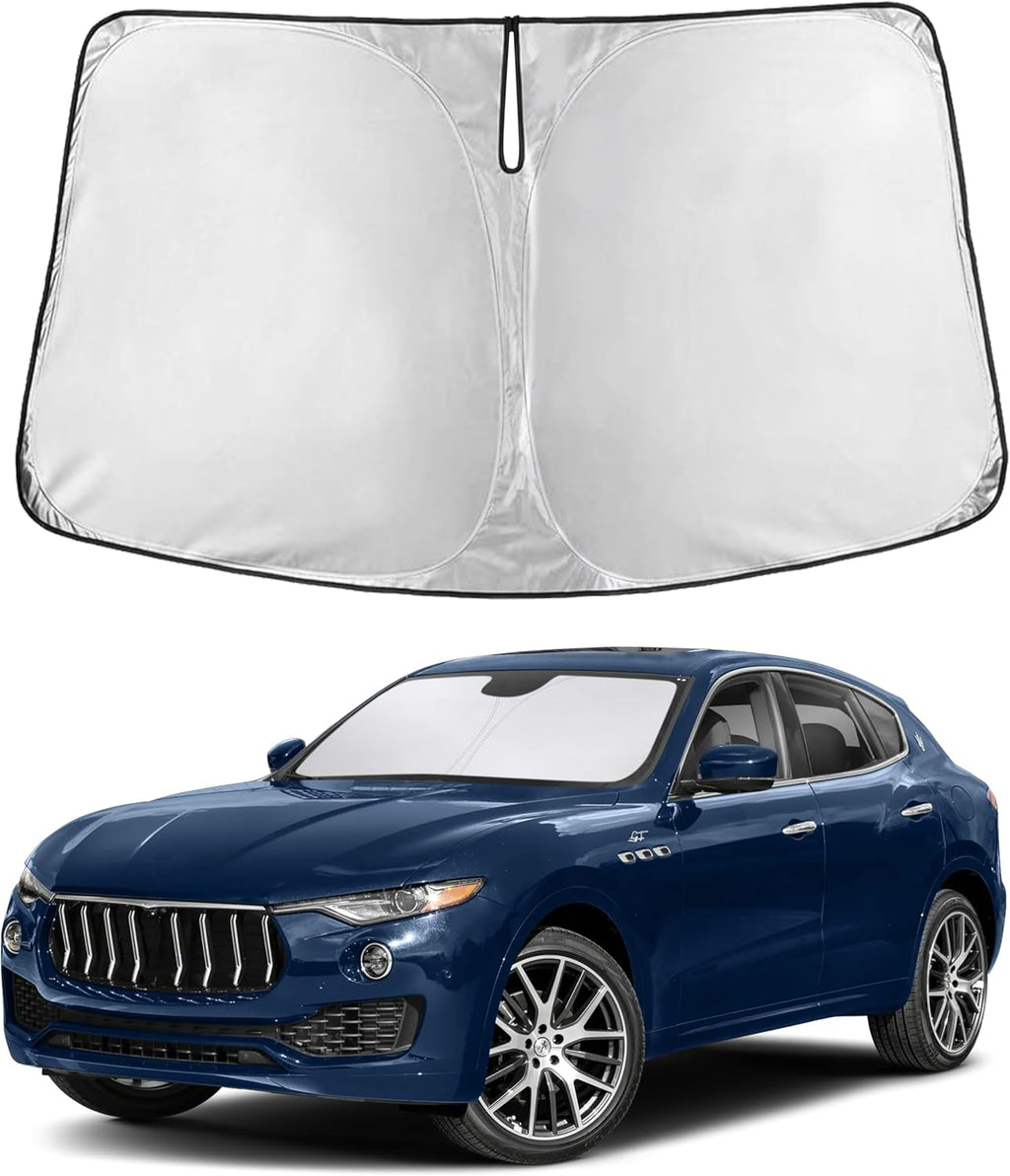 Premuim Car Windshield Sunshade | Blocks 99% Heat & Keeps Interior Cool | Universal Fits Cars, SUVs, Trucks