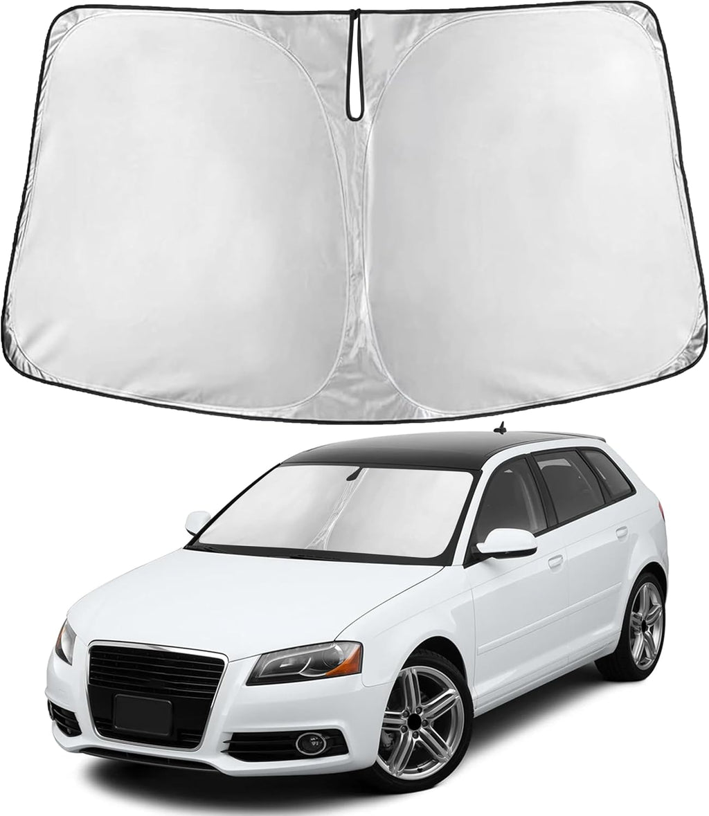 Premuim Car Windshield Sunshade | Blocks 99% Heat & Keeps Interior Cool | Universal Fits Cars, SUVs, Trucks