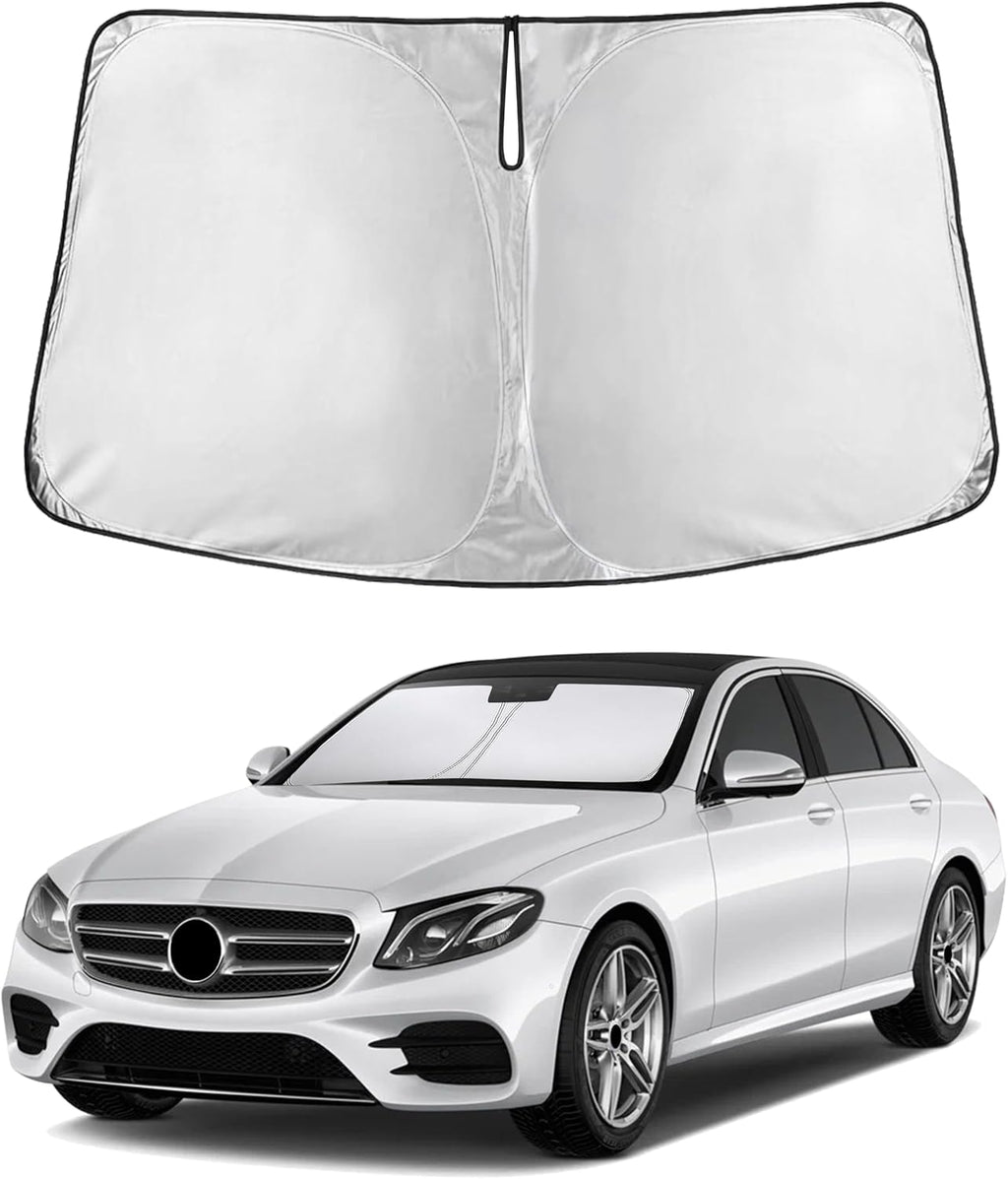 Premuim Car Windshield Sunshade | Blocks 99% Heat & Keeps Interior Cool | Universal Fits Cars, SUVs, Trucks