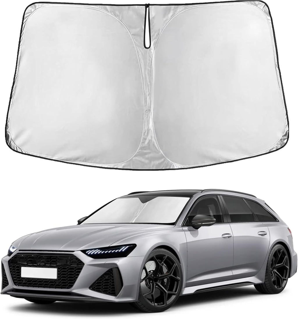 Premuim Car Windshield Sunshade | Blocks 99% Heat & Keeps Interior Cool | Universal Fits Cars, SUVs, Trucks