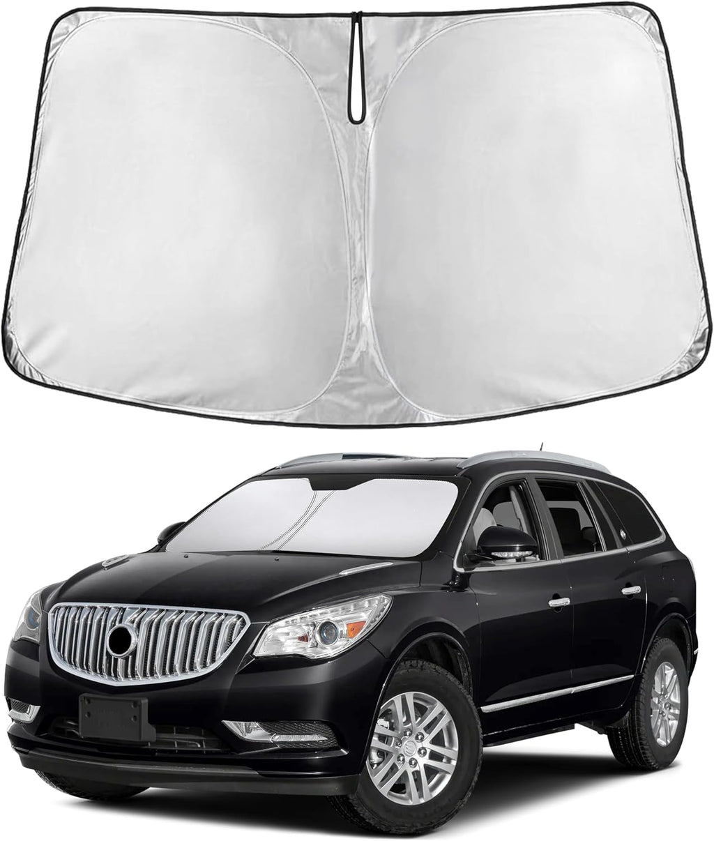 Premuim Car Windshield Sunshade | Blocks 99% Heat & Keeps Interior Cool | Universal Fits Cars, SUVs, Trucks