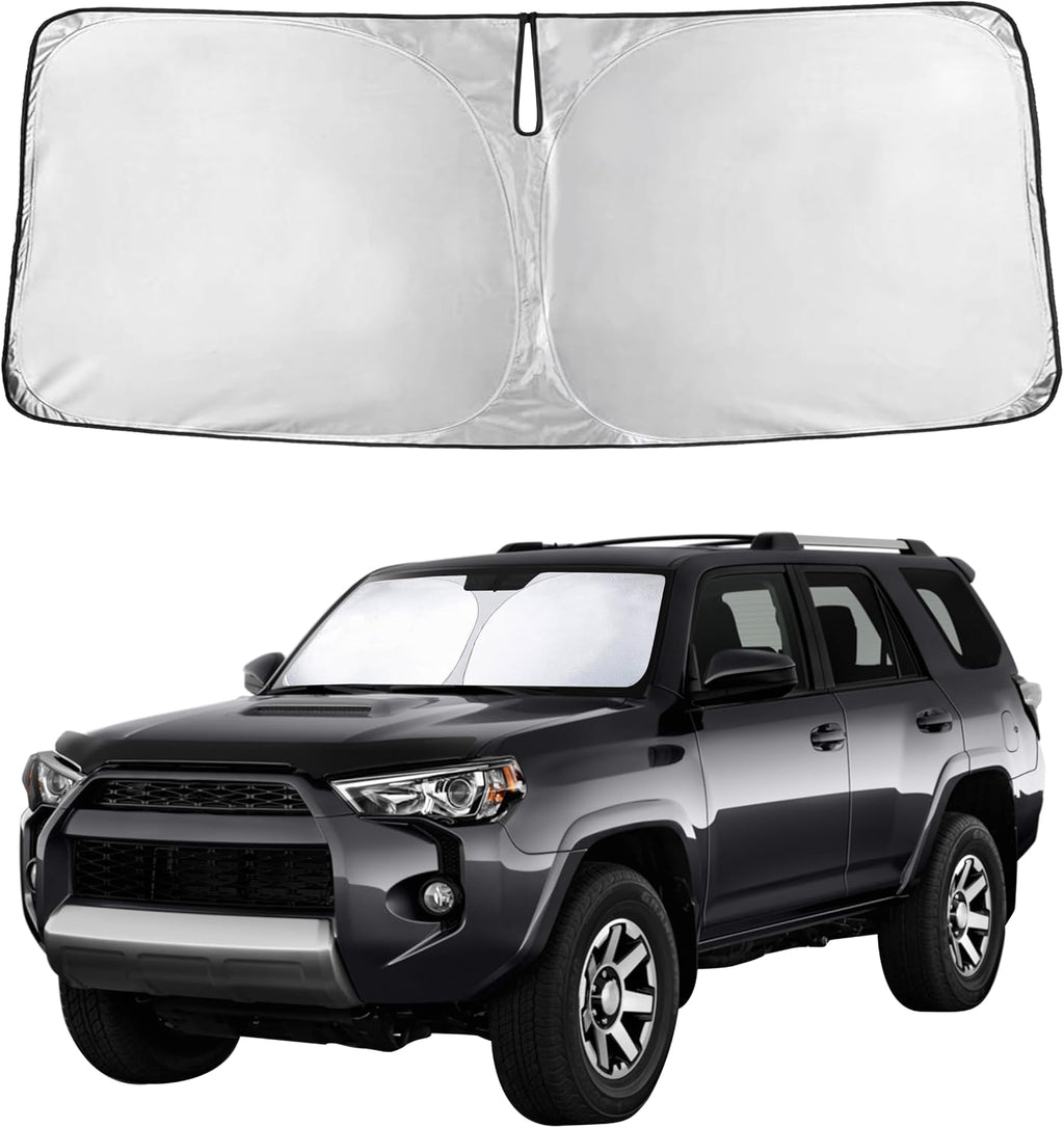 Premuim Car Windshield Sunshade | Blocks 99% Heat & Keeps Interior Cool | Universal Fits Cars, SUVs, Trucks