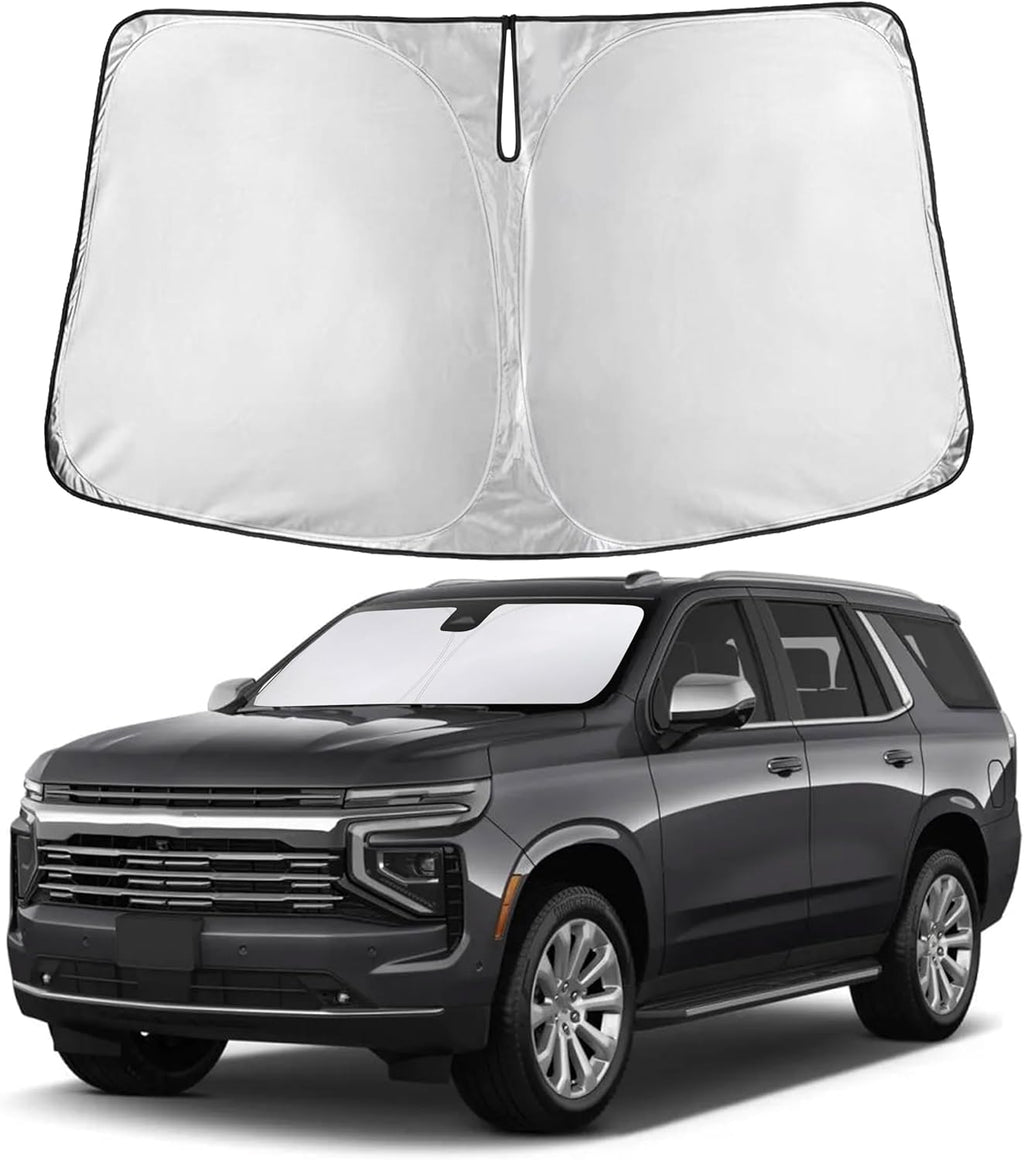 Premuim Car Windshield Sunshade | Blocks 99% Heat & Keeps Interior Cool | Universal Fits Cars, SUVs, Trucks