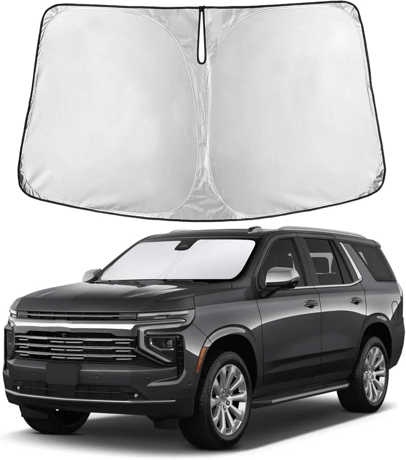 Premuim Car Windshield Sunshade | Blocks 99% Heat & Keeps Interior Cool | Universal Fits Cars, SUVs, Trucks