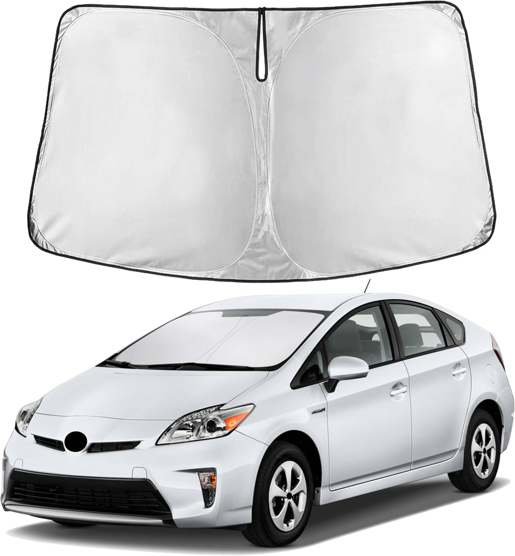 Premuim Car Windshield Sunshade | Blocks 99% Heat & Keeps Interior Cool | Universal Fits Cars, SUVs, Trucks