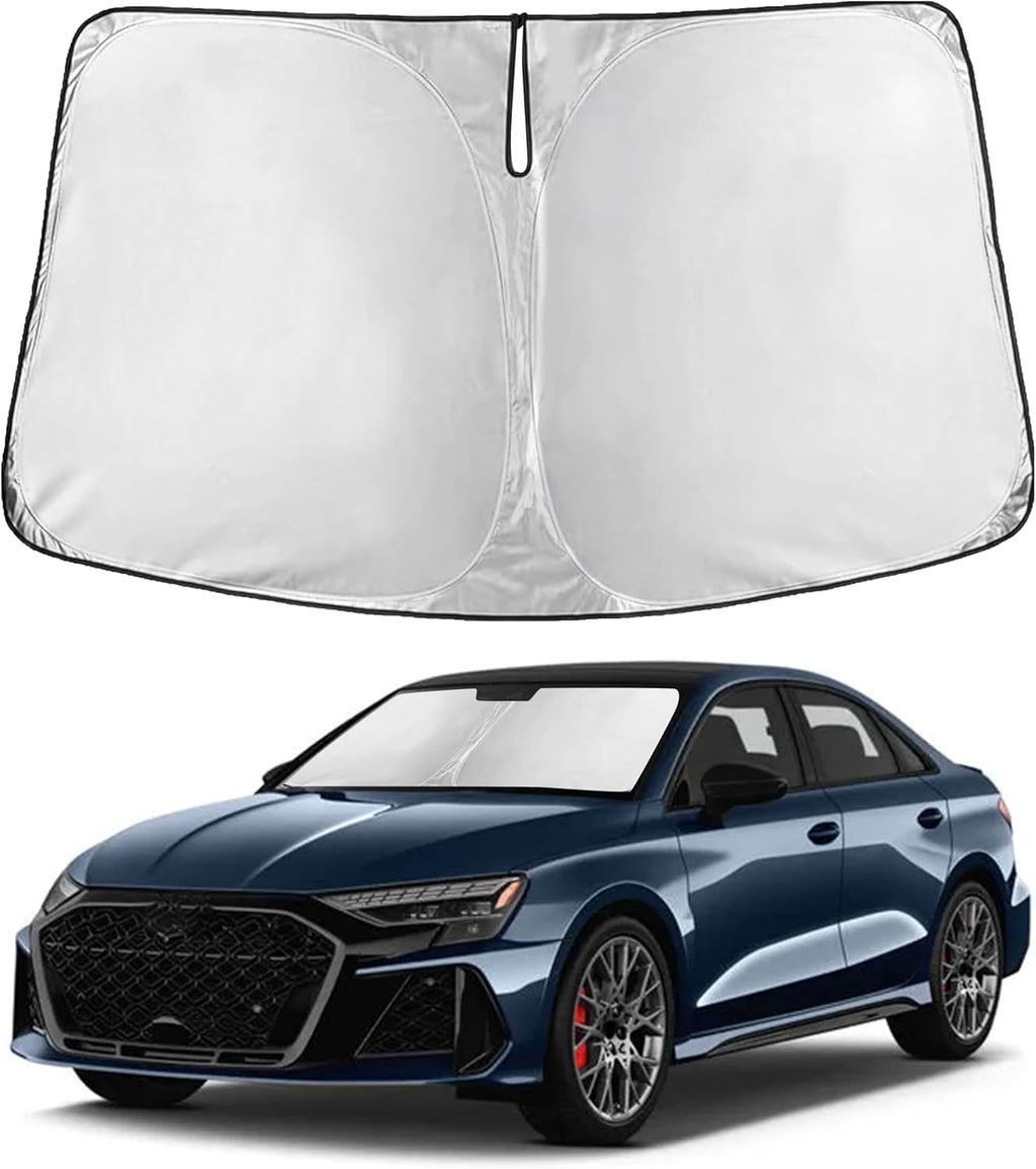Premuim Car Windshield Sunshade | Blocks 99% Heat & Keeps Interior Cool | Universal Fits Cars, SUVs, Trucks