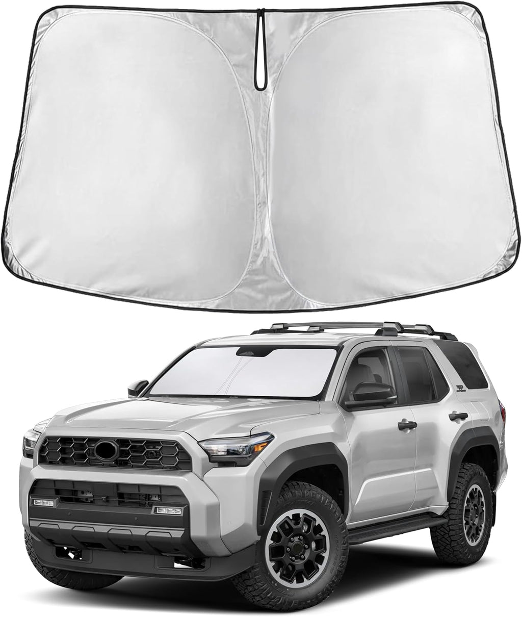 Premuim Car Windshield Sunshade | Blocks 99% Heat & Keeps Interior Cool | Universal Fits Cars, SUVs, Trucks