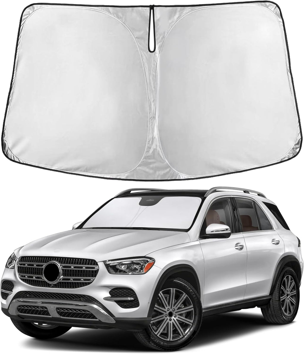 Premuim Car Windshield Sunshade | Blocks 99% Heat & Keeps Interior Cool | Universal Fits Cars, SUVs, Trucks