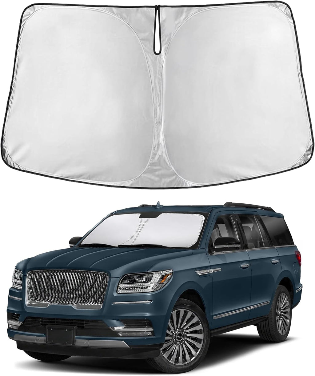 Premuim Car Windshield Sunshade | Blocks 99% Heat & Keeps Interior Cool | Universal Fits Cars, SUVs, Trucks