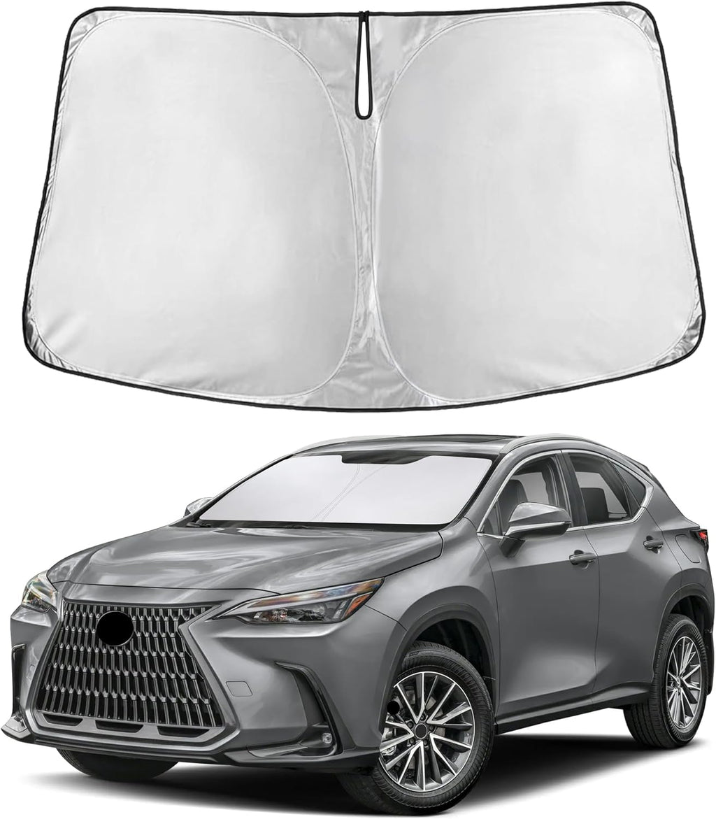 Premuim Car Windshield Sunshade | Blocks 99% Heat & Keeps Interior Cool | Universal Fits Cars, SUVs, Trucks